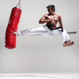Male taekwondo 13 — figure reference